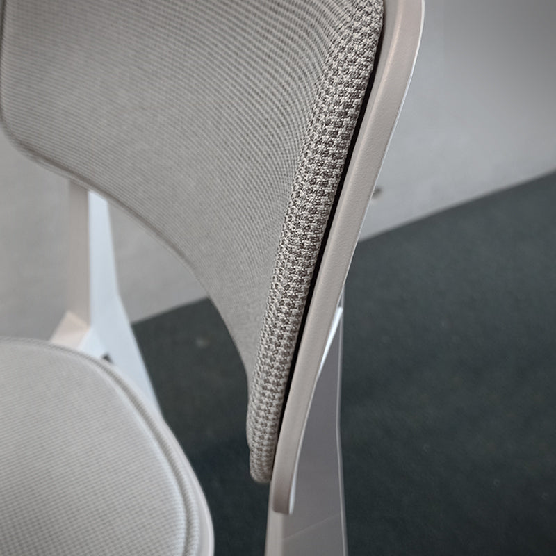 Silla Stellar Gris Claro Tapizada